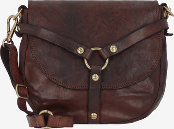 Campomaggi Crossbody Bag in Brown: front