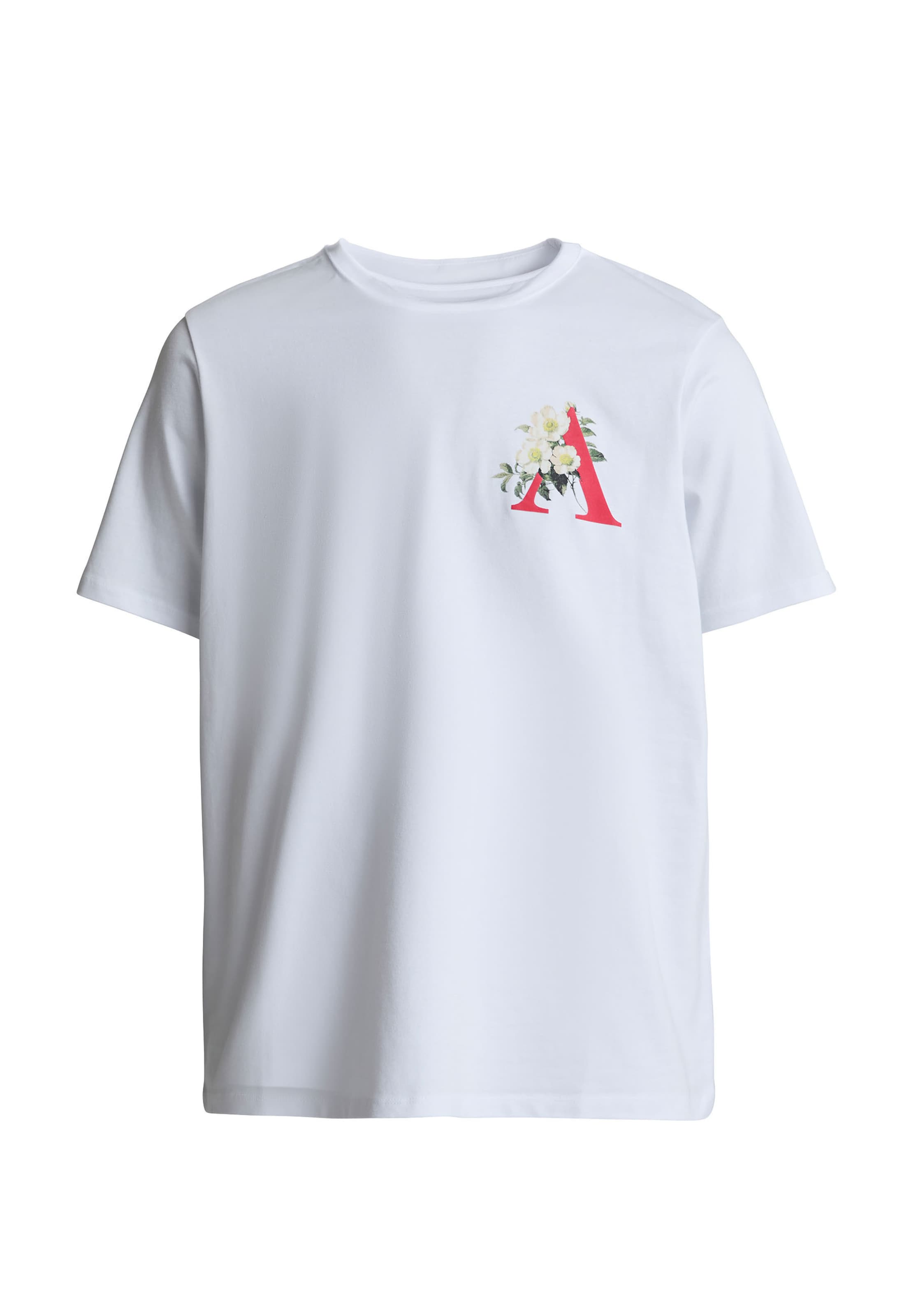 Maglietta 'Pentolo' di Alessandro Zavetti in bianco: frontale