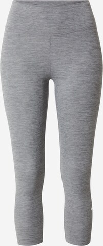 Skinny Pantalon de sport NIKE en gris : devant