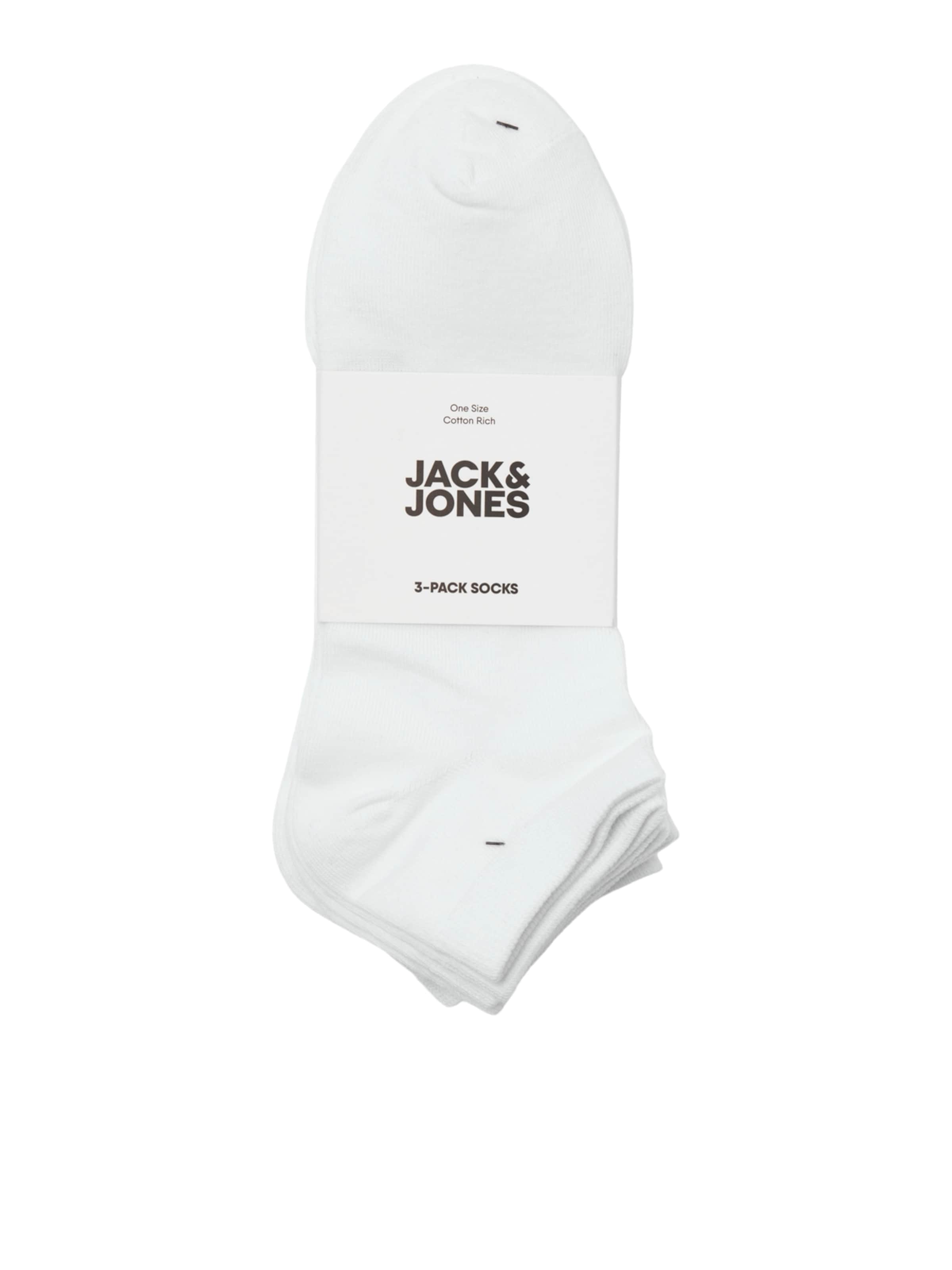 JACK & JONES Skarpety 'JJLOUIS' w kolorze biały