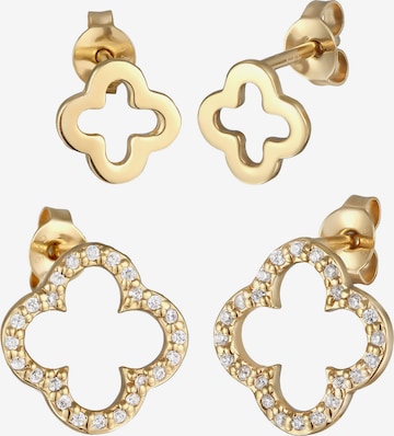 Boucles d'oreilles ELLI en or : devant