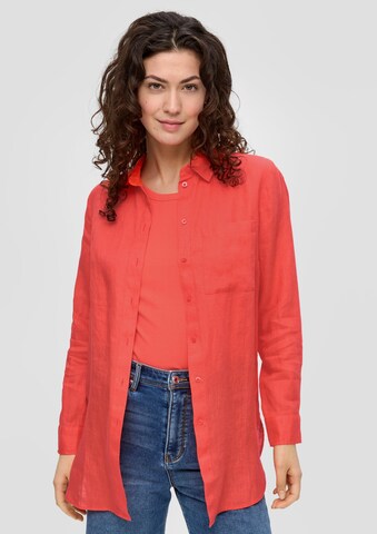 s.Oliver Blouse in Orange: front