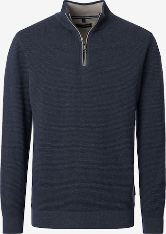 CASAMODA Pullover 'Basic' in Blau: Vorderseite