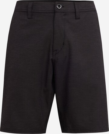 Volcom Regular Pants in Black: front