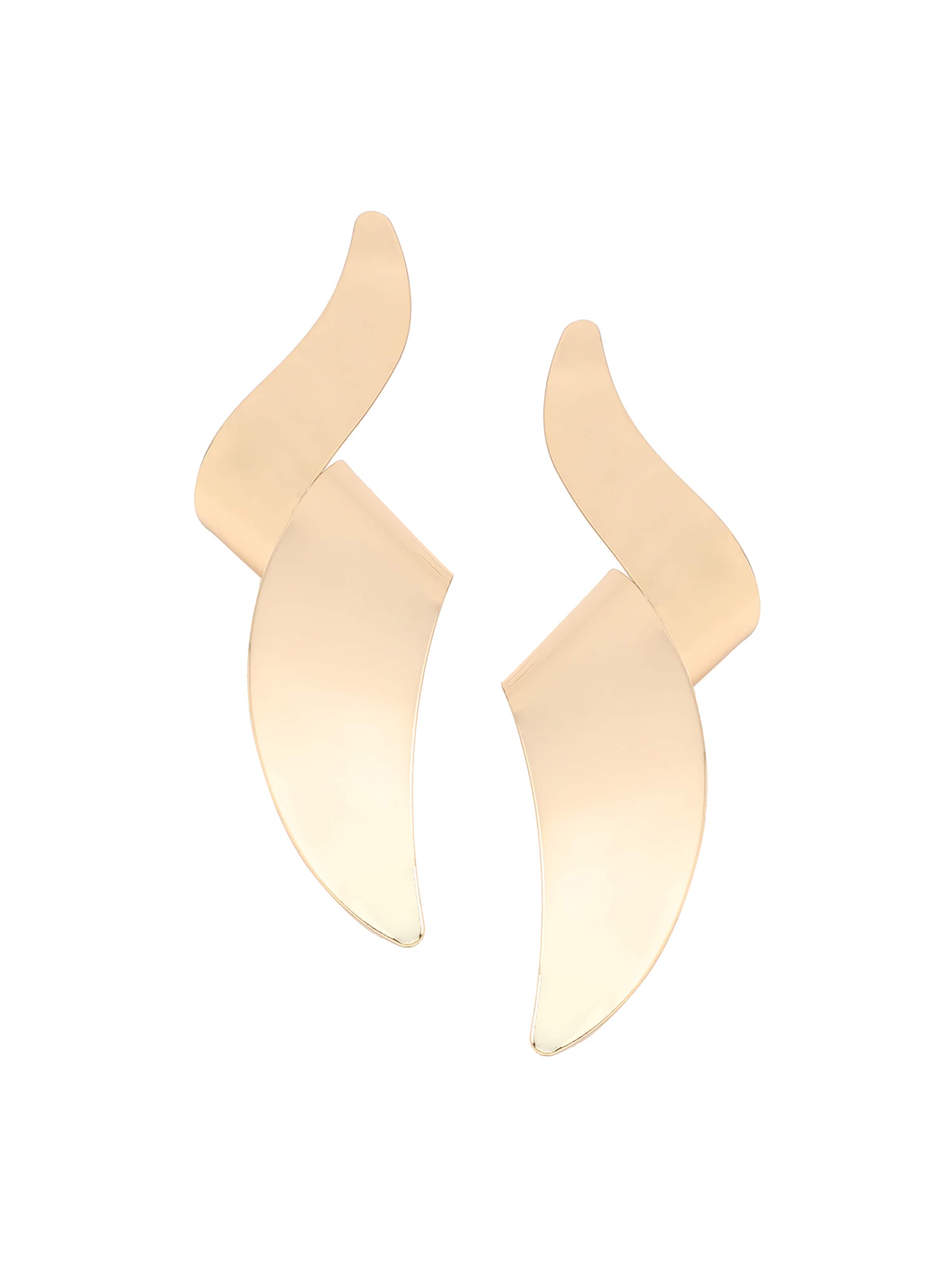 SOHI Kolczyki w kolorze złoty: przód