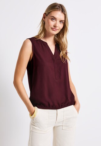 STREET ONE Bluse in Rot: Vorderseite