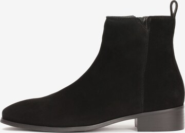 Ankle boots di Kazar in nero: frontale