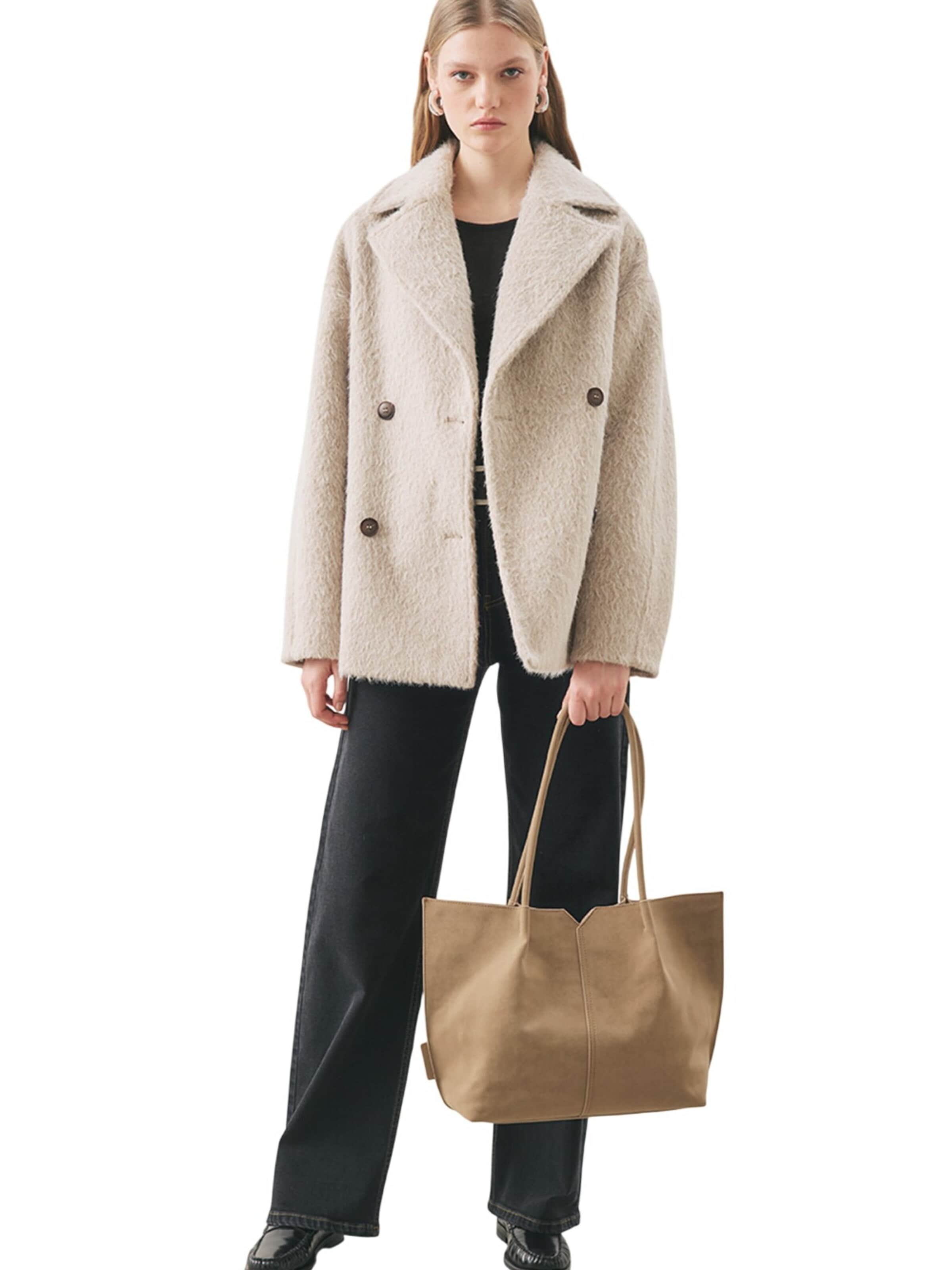 MANUKA Winterjacke in Beige