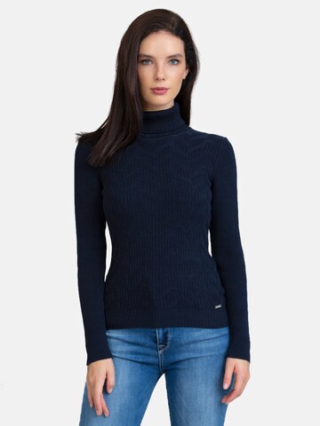 Sir Raymond Tailor Sweater 'Zoey' in Blue: front