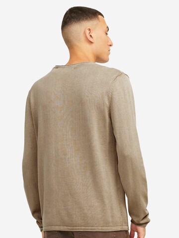 JACK & JONES Pullover 'Leo'‌‌‌ in Braun