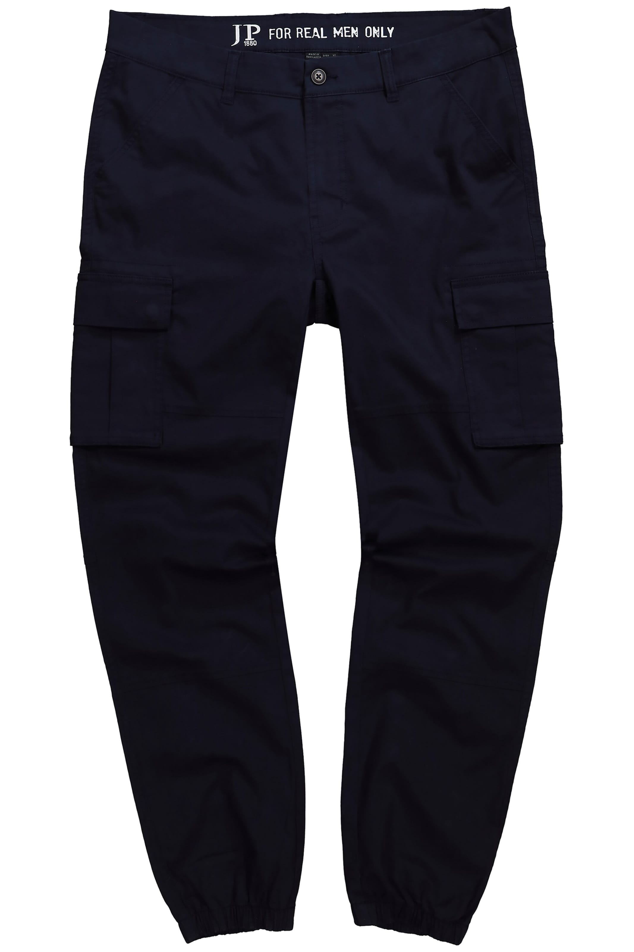 JP1880 Regular Cargobroek in Blauw: voorkant