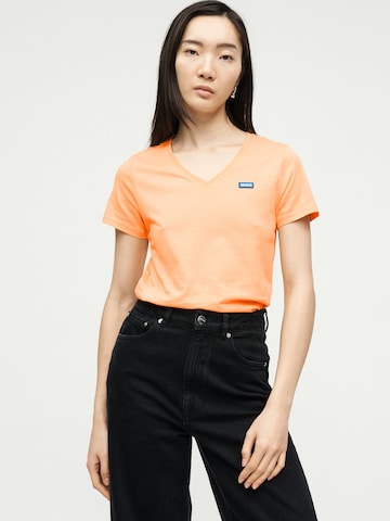 HUGO Póló 'Classic' - narancs