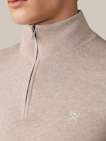 Hackett London Trui 'Ess' in Beige