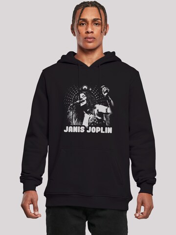 Sweat-shirt 'Janis Joplin' F4NT4STIC en noir : devant