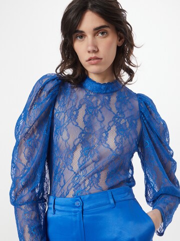 co'couture Bluse 'Leena' in Blau