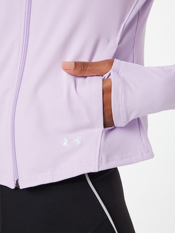 UNDER ARMOUR Sportsweatjacke 'Meridian' in Lila