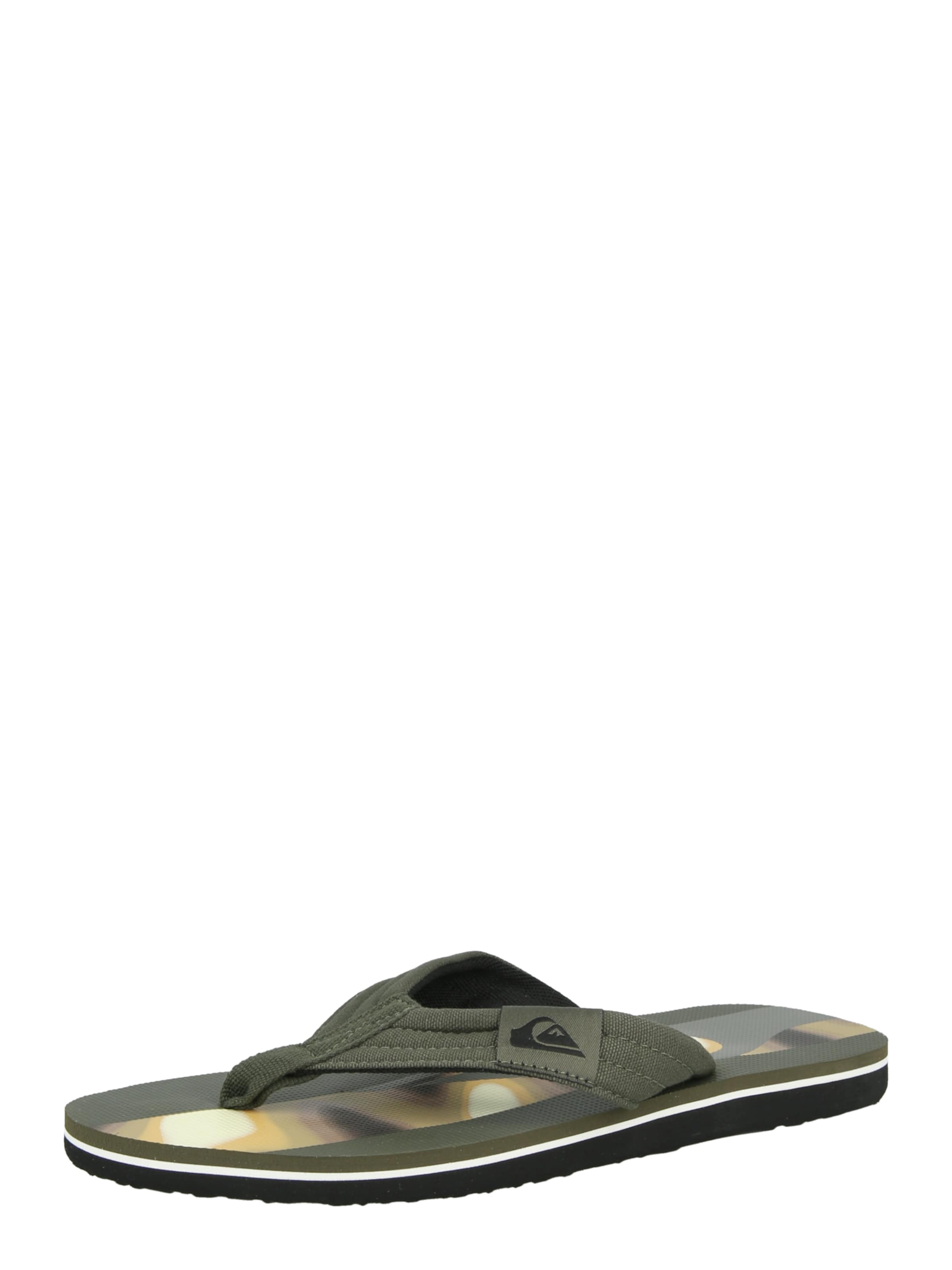 QUIKSILVER Tongs 'MOLOKAI LAYBACK 26' en vert, Vue avec produit