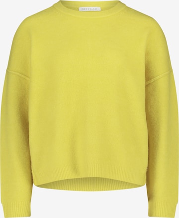 Pull-over Betty & Co en jaune : devant