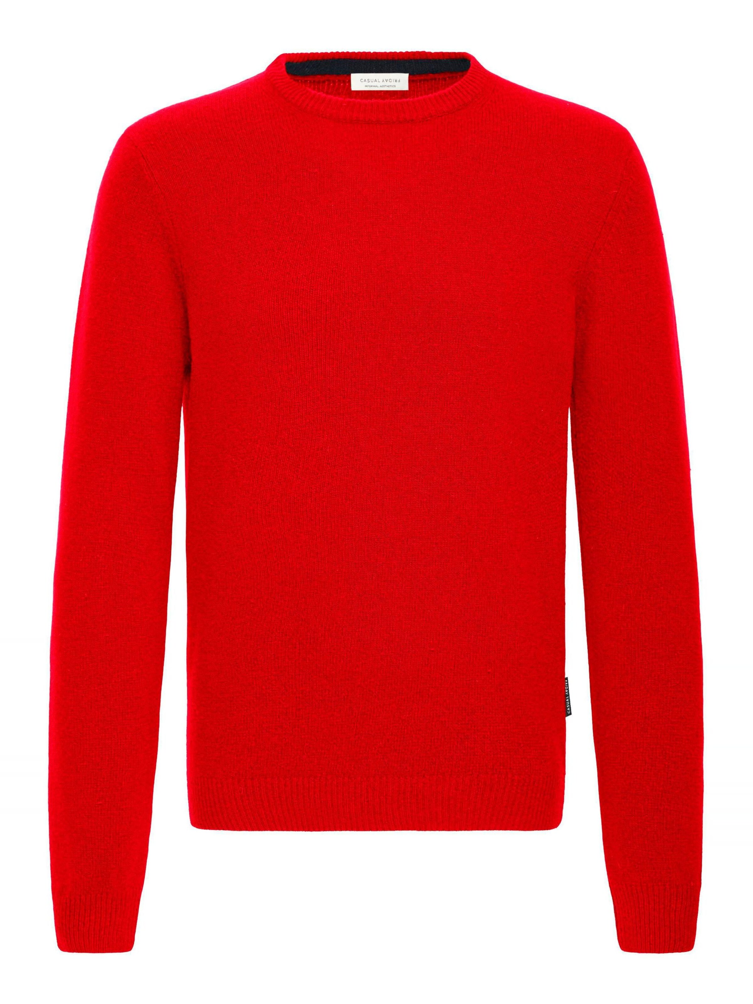 Casual Friday - Jersey ' CFKarl ' en rojo: frente