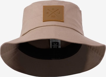 Manufaktur13 Beanie 'Bucket' in Beige: front