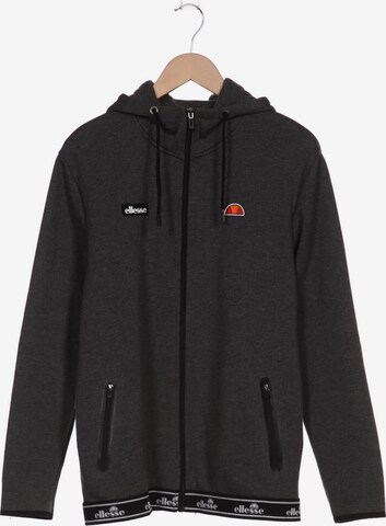 ELLESSE Sweatshirt & Zip-Up Hoodie in M in Grey: front