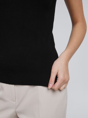 ICHI Sweatshirt 'MARSHA' in Schwarz
