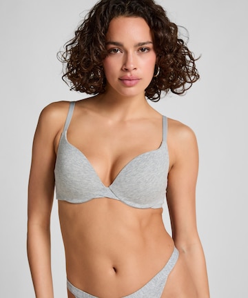 Hunkemöller Push-up BH in Grijs: voorkant