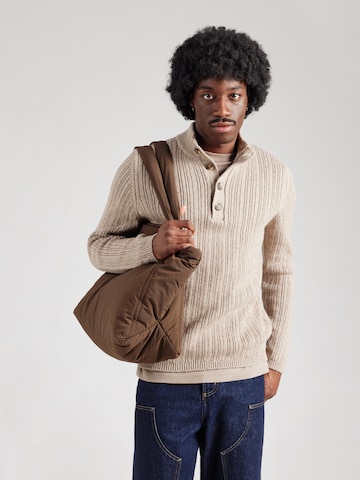 s.Oliver Sweater in Brown: front
