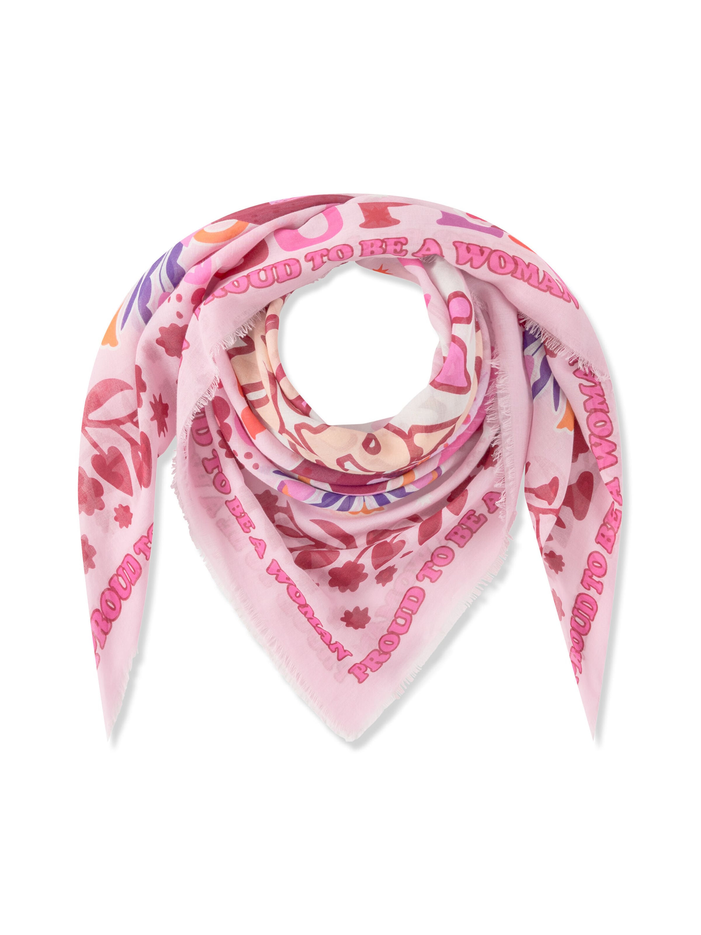 Foulard CODELLO en rose