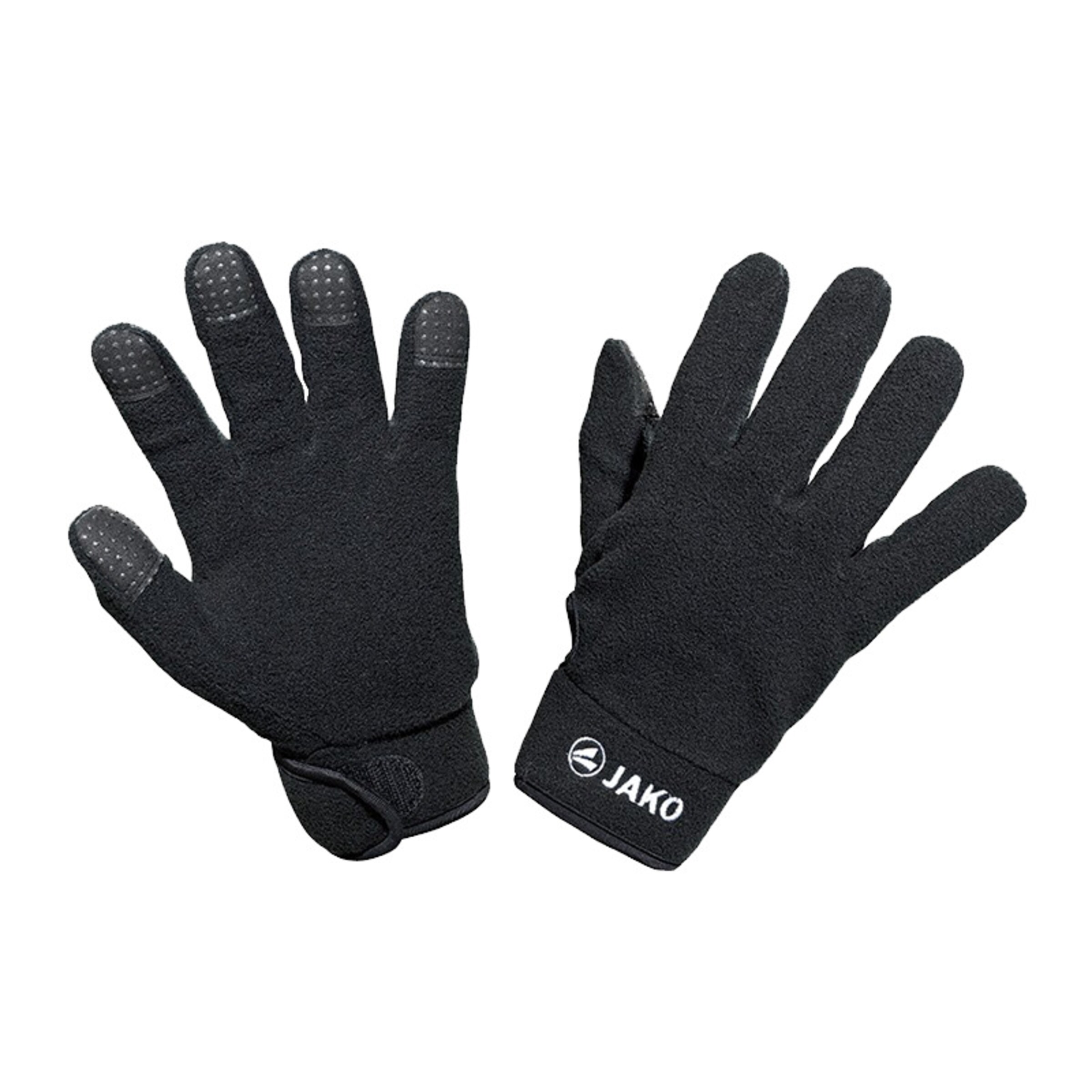 JAKO Athletic Gloves in Black
