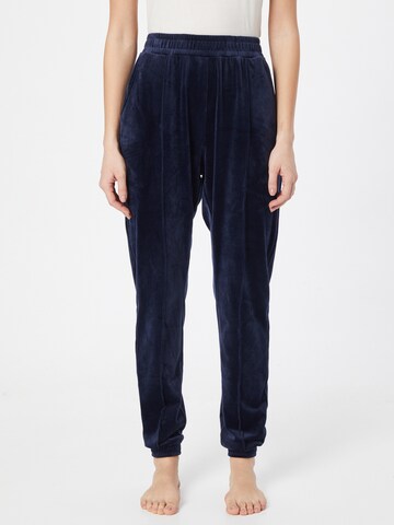 Hunkemöller Pajama Pants in Blue: front