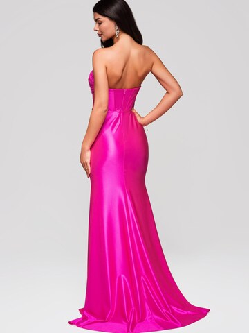Ombre Abendkleid in Pink