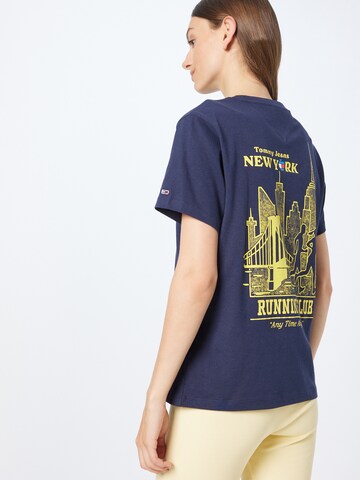 T-shirt Tommy Jeans en bleu