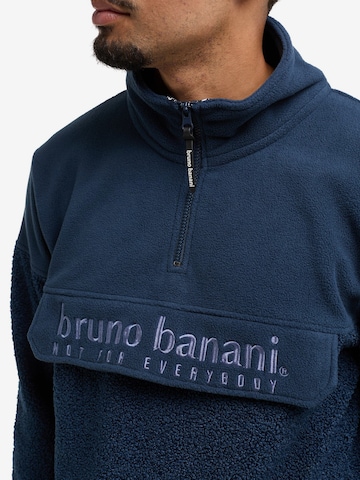 BRUNO BANANI Sweatshirt 'Cash' in Blau