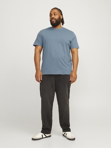 Jack & Jones Plus T-shirt 'JJEBradley' i blå