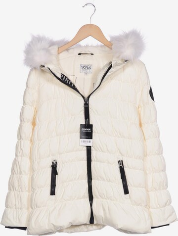 Soccx Jacket & Coat in XL in White: front