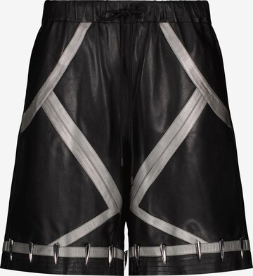 Loosefit Pantalon Vibranyum en noir : devant