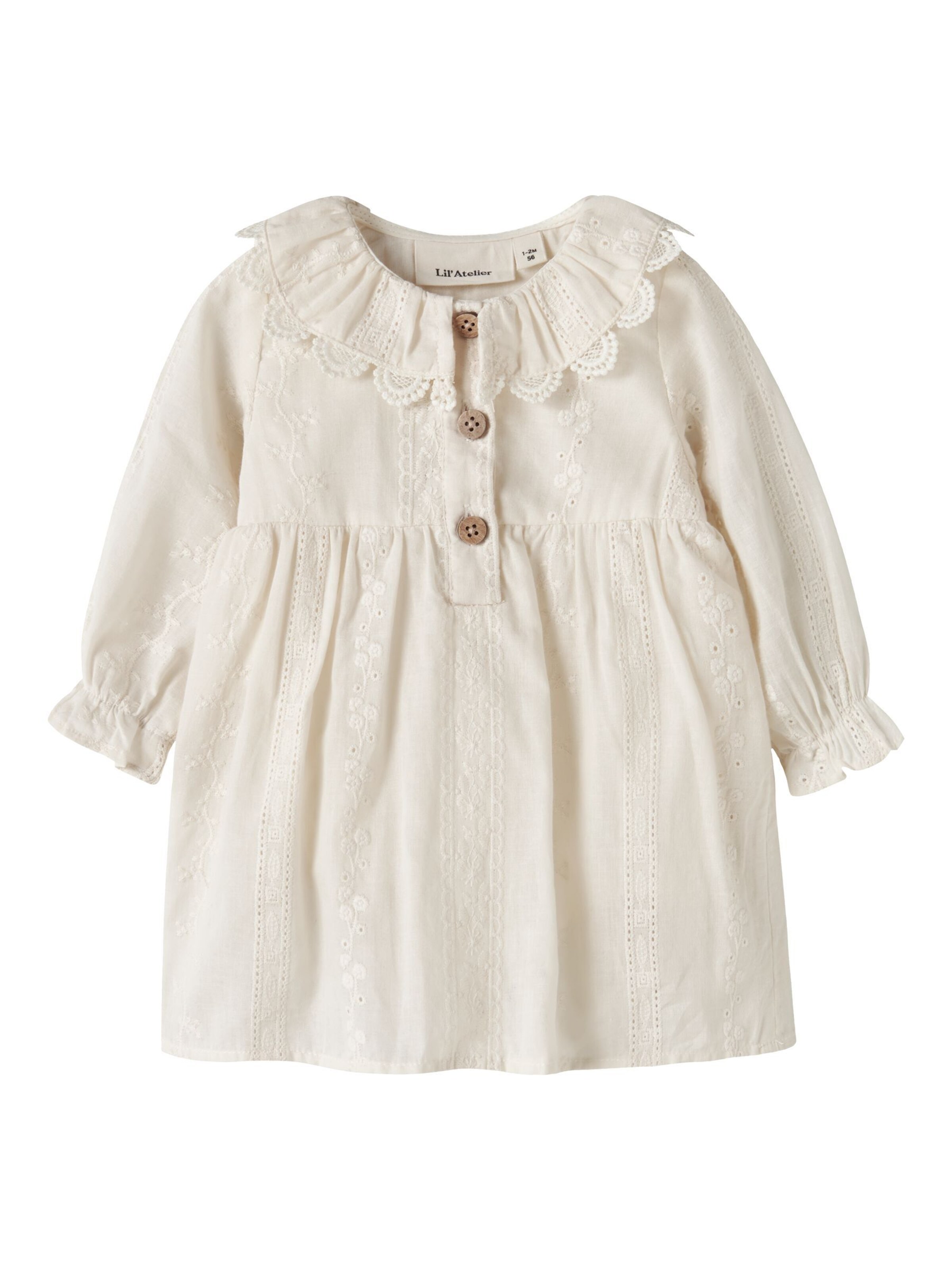 Robe Lil'Atelier en blanc : devant