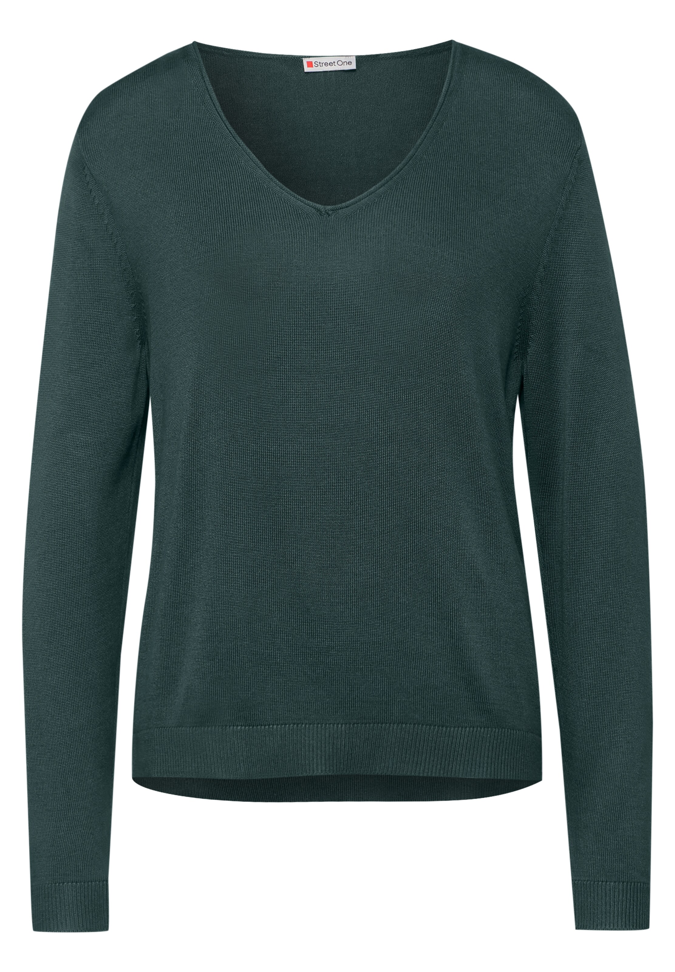 STREET ONE Pullover in Grün: Vorderseite