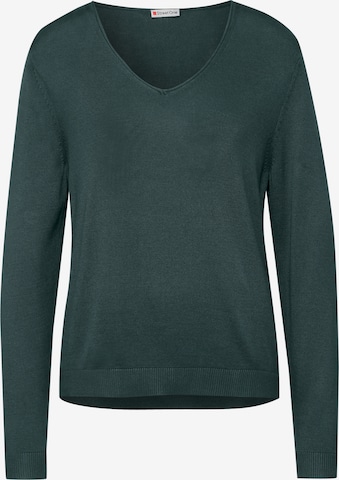 STREET ONE Pullover in Grün: Vorderseite