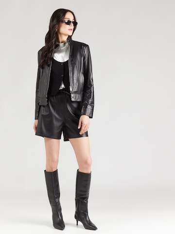 OAKWOOD Loosefit Broek in Zwart