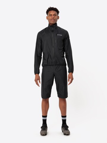 VAUDE Outdoorjas 'Drop III' in Zwart