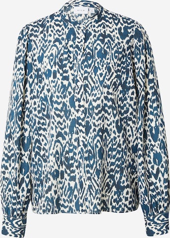 VILA Blouse 'SUA' in Blauw: voorkant