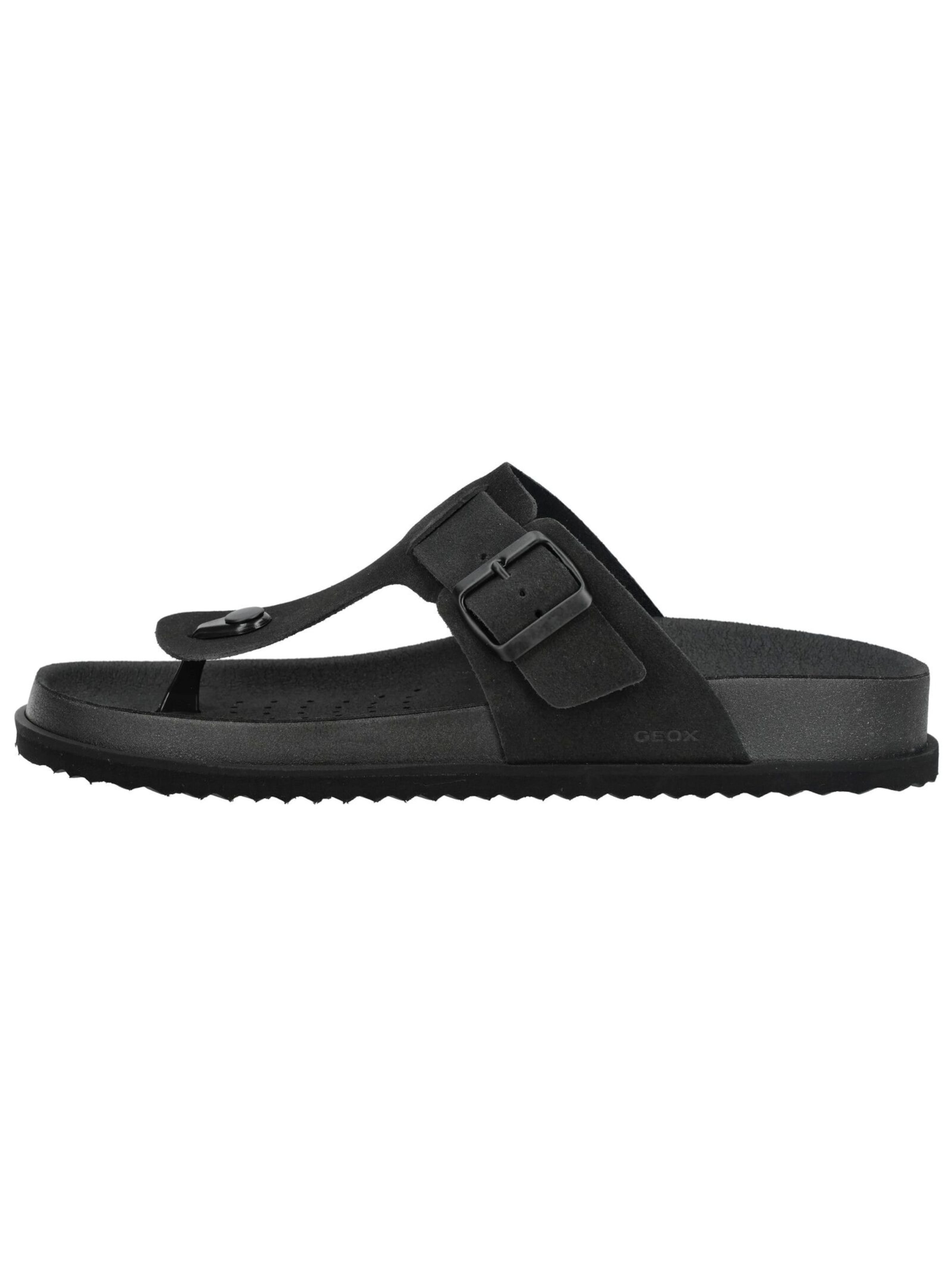 GEOX T-bar sandals in Black