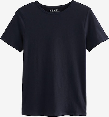 Next Shirt in Blau: Vorderseite