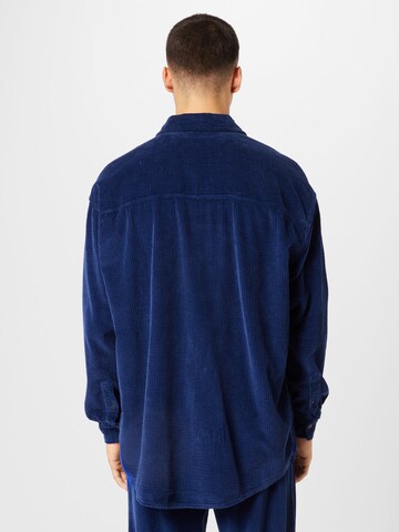 AMERICAN VINTAGE Comfort fit Overhemd 'PADOW' in Blauw