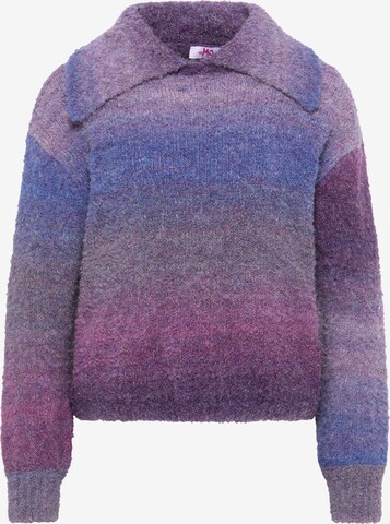 MYMO - Pullover em roxo: frente