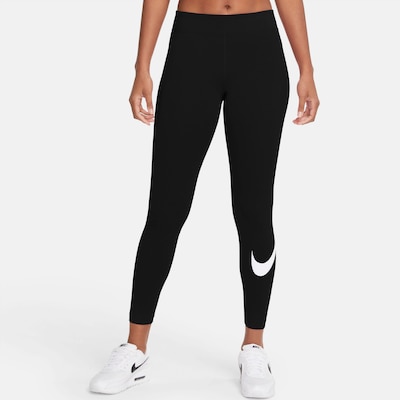 fekete / fehér Nike Sportswear Leggings, Modell nézet