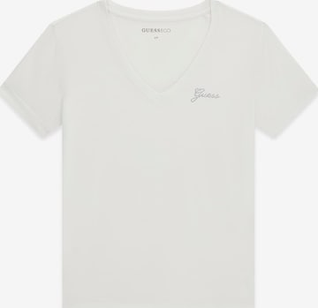 Maglietta di GUESS in bianco: frontale