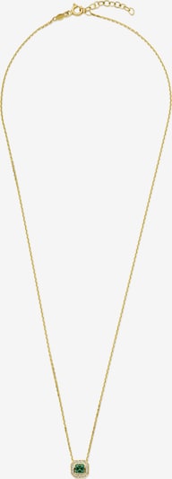 Beloro Jewels Chaîne en or / vert, Vue avec produit
